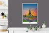 Bali Travel Poster, Travel Print of Bali, Indonesia