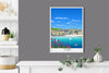 St Ives Travel Poster, Travel Print of St Ives, Cornwall, UK, Travel Poster, St Ives Print