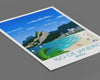 Rio De Janeiro Travel Print, Travel Poster of Rio De Janeiro, Brazil