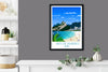 Rio De Janeiro Travel Print, Travel Poster of Rio De Janeiro, Brazil