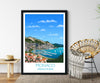 Monaco Travel Print, Travel Poster of Monaco