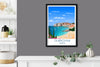 Dubrovnik Travel Print, Travel Poster of Dubrovnik, Croatia