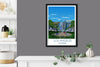 Los Angeles Travel Print, Los Angeles Travel Poster, City of Los Angeles, California, USA