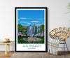 Los Angeles Travel Print, Los Angeles Travel Poster, City of Los Angeles, California, USA