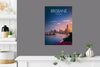 Brisbane Travel Poster , Travel Print of Brisbane, City of Brisbane, Queensland, Australia