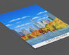 Central Park Travel Poster, New York, Travel Print of Central Park, City of New York, USA