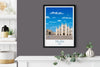 Milan Travel Poster, Travel Print of Milan, City of Milan, Italy