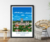 Canterbury Travel Poster, Travel Print of Canterbury, Kent, England, UK