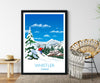 Whistler Travel Poster, Travel Print of Whistler, British Columbia, Canada