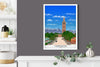 Marrakesh Travel Poster, Travel Print of Marrakesh, Marrakesh Morocco