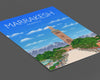 Marrakesh Travel Poster, Travel Print of Marrakesh, Marrakesh Morocco