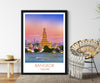 Bangkok Travel Poster, Travel Print of Bangkok, Bangkok, Thailand