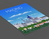 Madrid Travel Poster, Travel Print of Madrid, Madrid Spain