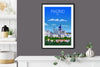 Madrid Travel Poster, Travel Print of Madrid, Madrid Spain