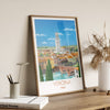 Verona Travel Print, Travel Poster of Verona, Verona Poster, Italy