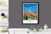 Verona Travel Print, Travel Poster of Verona, Verona Poster, Italy