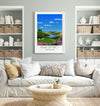 Peak District Travel Print, Travel Poster of Peak District, National Park, England ,Travel Poster, Peak District Print