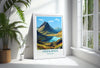 Scottish Highlands Poster, Travel Print of Highlands, Scotland, UK, Travel Gift