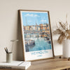 Weymouth Travel Print, Travel Poster of Weymouth, Dorset, England, Dorset Coast Art, Dorset Gift, Wall Art Print