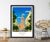 Seville Travel Print, Travel Poster of Seville, Seville Poster, Spain, Spain Poster