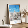 Vienna Travel Poster, Travel Print of Vienna, Vienna Poster, Austria, Vienna Travel Gift, Hofburg Gift