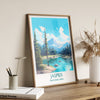 Jasper National Park Poster, Travel Print of Jasper National Park, National Park, Canada, Travel Gift