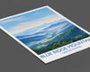 Blue Ridge Mountains Poster, Travel Print of Blue Ridge Mountains, Appalachian Mountains, USA, Travel Gift