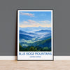 Blue Ridge Mountains Poster, Travel Print of Blue Ridge Mountains, Appalachian Mountains, USA, Travel Gift