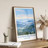 Blue Ridge Mountains Poster, Travel Print of Blue Ridge Mountains, Appalachian Mountains, USA, Travel Gift