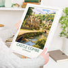 Castle Combe Travel Poster, Travel Print of Castle Combe, England, Cotswolds Art, Cotswolds Gift, Wall Art Print