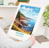 Acadia Travel Print, Travel Poster of Acadia National Park, Maine, USA, Acadia Travel Gift