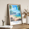 Khao Lak Travel Print, Travel Poster of Khao Lak, Thailand, Khao Lak Gift, Wall Art Print