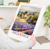 Provence Poster, Travel Print of Provence, France, Provence Gift, Travel Watercolour Gift