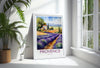 Provence Travel Print, Travel Poster of Provence, France, Provence Gift, Travel Watercolour Gift