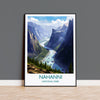 Nahanni National Park Poster, Travel Print of Nahanni National Park, National Park, Canada, Travel Gift