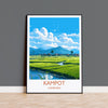 Kampot Travel Print, Travel Poster of Kampot, Cambodia, Kampot Gift, Cambodia Gift, Wall Art Print