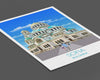 Sofia Travel Poster, Travel Print of Sofia, Bulgaria, Sofia Cityscape, St Alexander Nevsky Cathedral, Sofia Gift