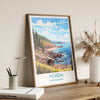 Acadia Travel Print, Travel Poster of Acadia National Park, Maine, USA, Acadia Travel Gift