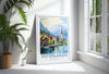 Interlaken Poster, Travel Print of Interlaken, Switzerland, Interlaken Gift, Travel Watercolour Gift