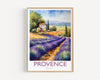 Provence Travel Print, Travel Poster of Provence, France, Provence Gift, Travel Watercolour Gift