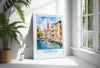 Venice Poster, Travel Print of Venice, Italy, Venice Gift, Travel Watercolour Gift