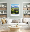 Stellenbosch Print, Travel Poster of Stellenbosch, Wine Region, South Africa, Travel Gift