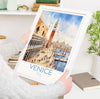 Venice Travel Print, Travel Poster of Venice, Italy, Venice Gift, Travel Watercolour Gift