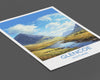 Glencoe Travel Print, Travel Poster of Glencoe, Highlands Gift, Scotland, Highlands Art, Glencoe Gift, Wall Art Print