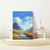 Glencoe Poster, Travel Print of Glencoe, Highlands Gift, Scotland, Highlands Art, Glencoe Gift, Wall Art Print