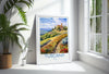 Tuscany Watercolour Print, Travel Poster of Tuscany, Italy, Tuscany Gift, Travel Watercolour Gift