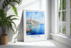 Rovinj Travel Print, Travel Poster of Rovinj, Croatia, Rovinj Gift, Travel Watercolour Gift