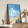 Brancaster Beach Poster, Travel Print of Brancaster, Norfolk Gift, England, Norfolk Art, Brancaster Beach Gift, Wall Art Print