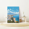 Kos Travel Poster, Travel Print of Kos, Greece Gift, Greek Islands Art, Kos Gift, Wall Art Print