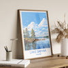 Lake Saimaa Travel Print, Lake Saimaa Travel Poster, Finland, Finland Art, Lake Saimaa Gift, Wall Art Print